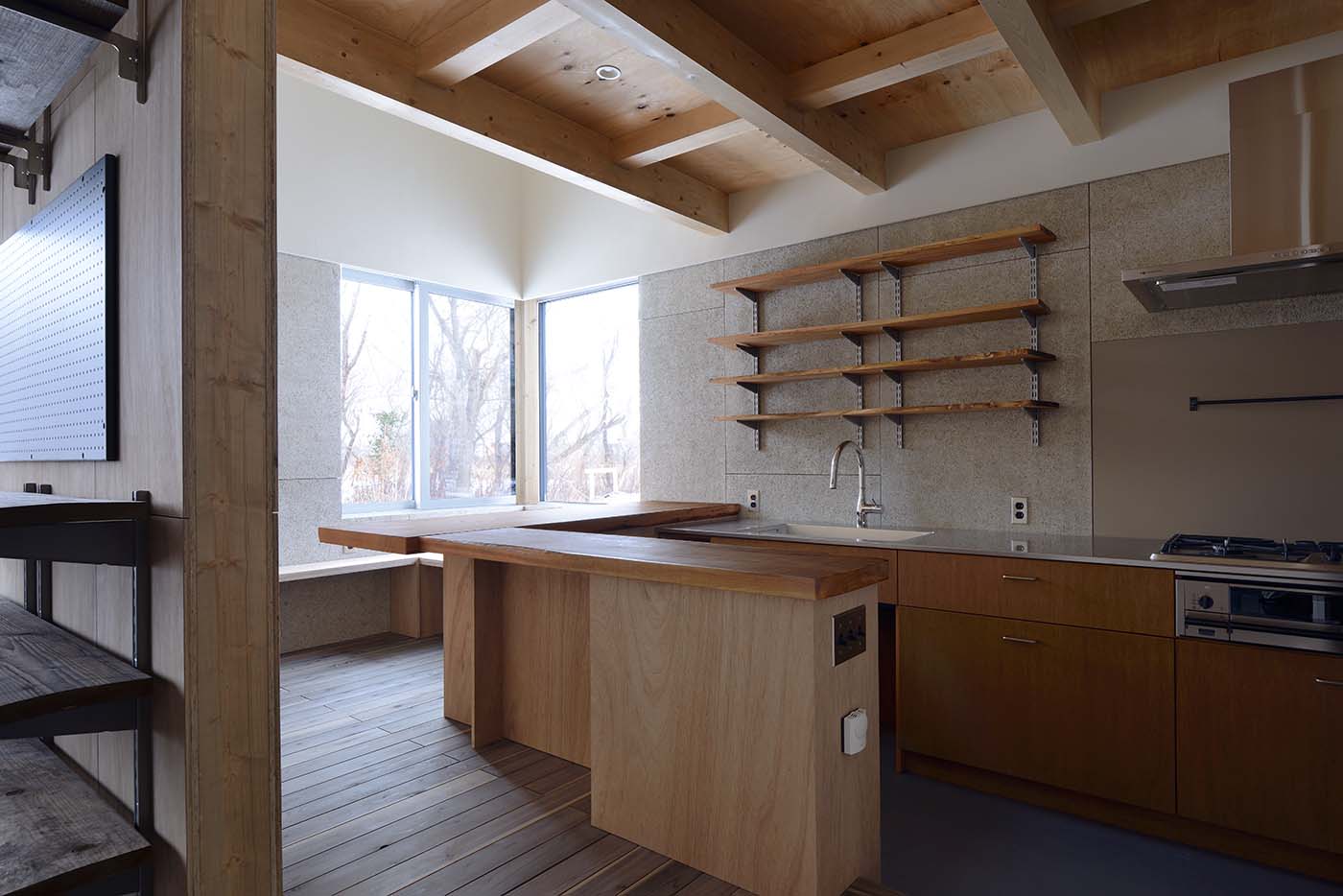 階(きざはし)の家 内観