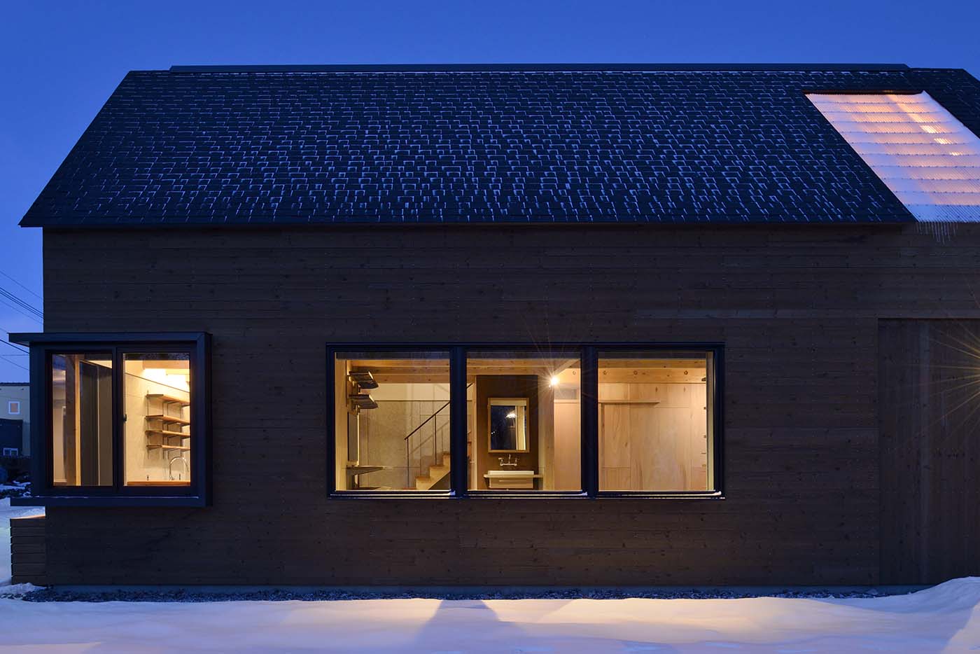 階(きざはし)の家 外観